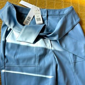 Tessa Vegan Leather Tie Waist Pant NWT